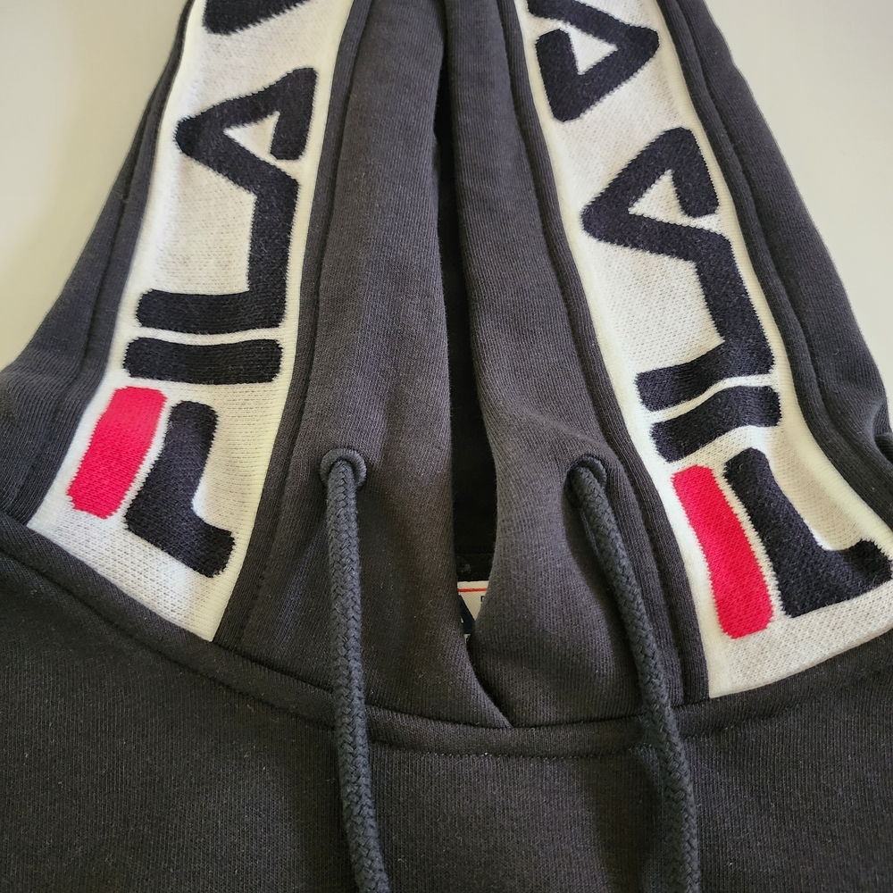 FILA Black Hoodie Sweater - Picture 8 of 9